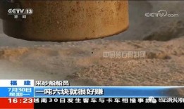 央视最新爆料采海砂,非法采海砂破坏海洋生态，触目惊心